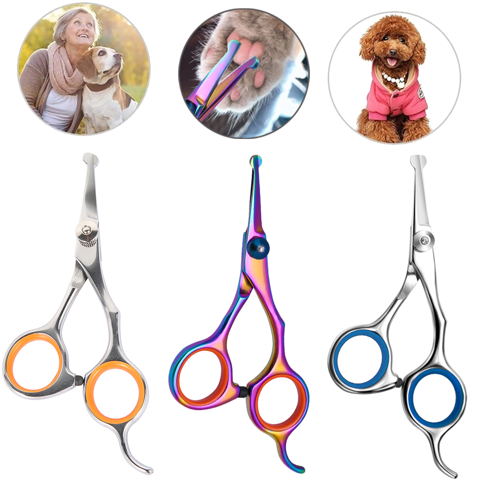 Grooming Scissors - Ciseaux de toilettage à tête ronde