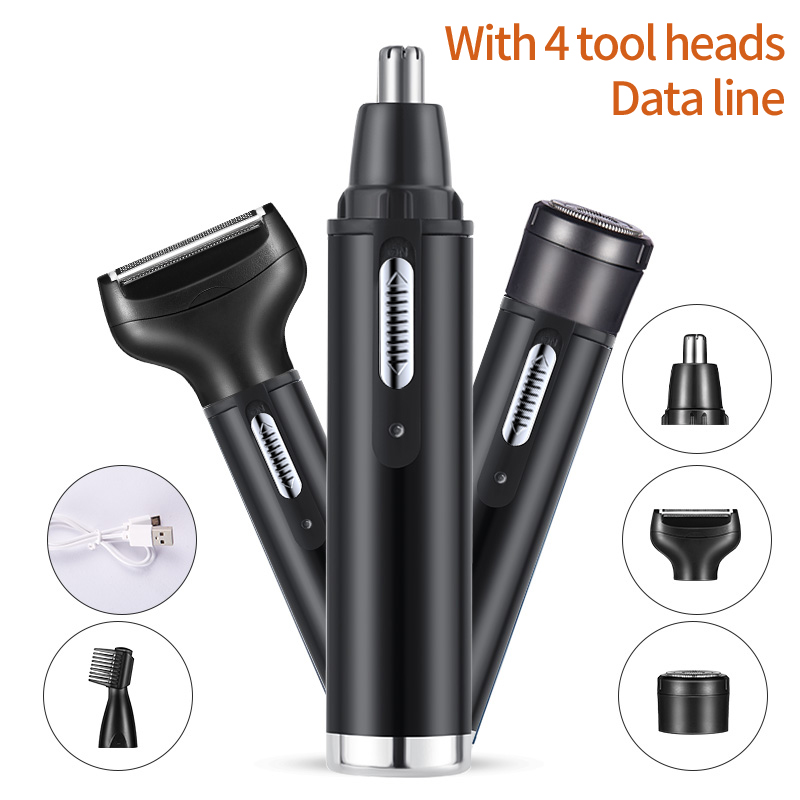 Nose Trimmer - Tondeuse électrique 4 en 1 pour