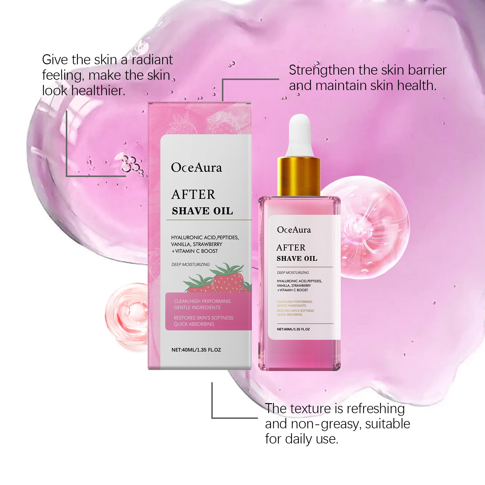 Huile après-rasage à la fraise - Shaving Cream avis et prix
