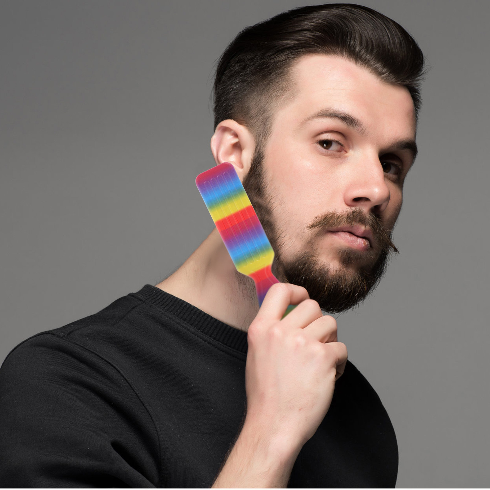 Brosse à barbe et à cheveux po - Beard Oil avis et prix