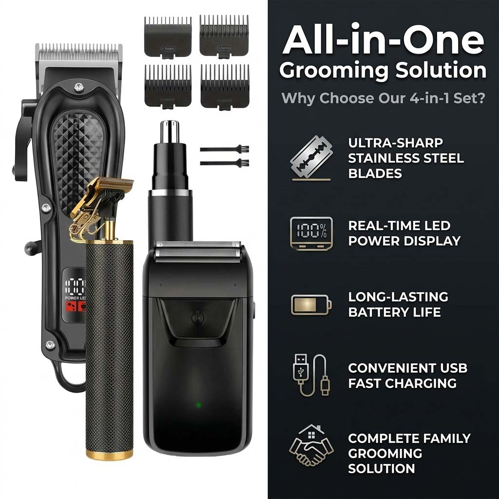 Ensemble de tondeuse à cheveux - Body Trimmer avis et prix